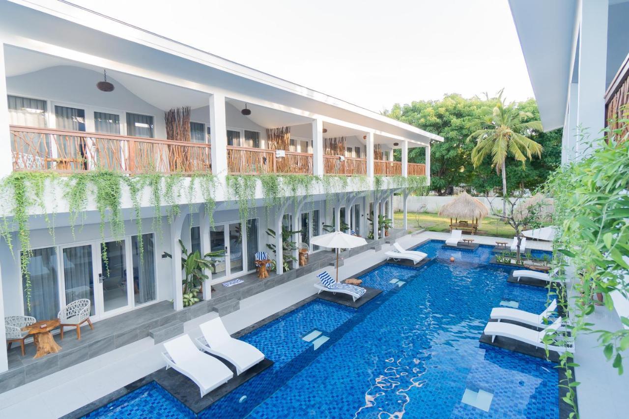 Sea Shell Resort Gili Trawangan Bagian luar foto
