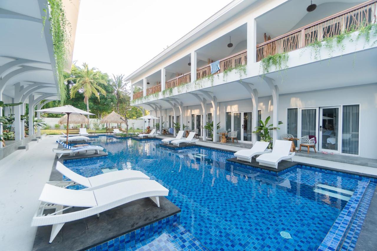 Sea Shell Resort Gili Trawangan Bagian luar foto